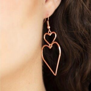 Copper Earrings. NWT